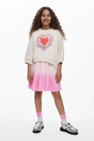 2-in-1-Kleid mit Herz