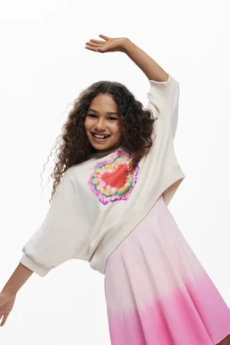2-in-1-Kleid mit Herz