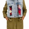 2-in-1-Parka mit Stickerei 2-in-1-Parka mit Stickerei