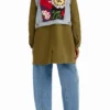 2-in-1-Parka mit Stickerei 2-in-1-Parka mit Stickerei