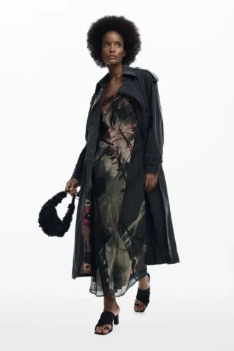 Abstraktes Midikleid