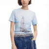 American Magic Segelboot-T-Shirt