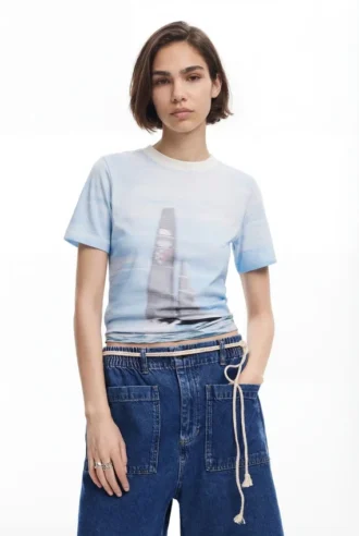 American Magic Segelboot-T-Shirt