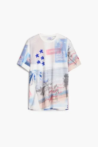 American Magic T-Shirt mit Aufdruck