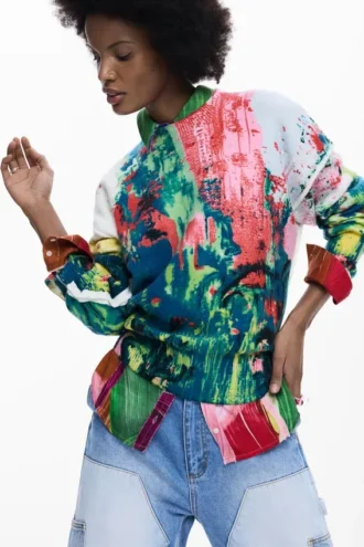 Arty Printed Pullover