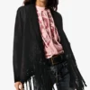 Asymmetrische Jacke aus 100 % Leder von Masha Popova