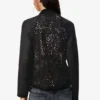 Asymmetrische Jacke aus 100 % Leder von Masha Popova