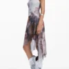Asymmetrisches Blumenkleid Asymmetrisches Blumenkleid