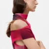 Asymmetrisches Drapier-Kleid Asymmetrisches Drapier-Kleid