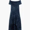 Asymmetrisches Kleid im Tie-Dye-Stil Asymmetrisches Kleid im Tie-Dye-Stil