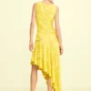 Asymmetrisches Kleid mit Print
