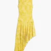 Asymmetrisches Kleid mit Print