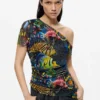 Asymmetrisches Lacorix-T-Shirt