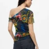 Asymmetrisches Lacorix-T-Shirt