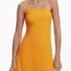 Asymmetrisches Midi-Kleid mit Lagenlook