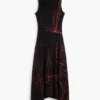 Asymmetrisches, ärmelloses Kleid Asymmetrisches, ärmelloses Kleid