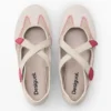 Ballerina aus Mesh mit Logo Ballerina aus Mesh mit Logo