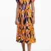 Bardot-Kleid mit Rüschen Bardot-Kleid mit Rüschen