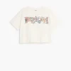 Baumwoll-T-Shirt mit Logo
