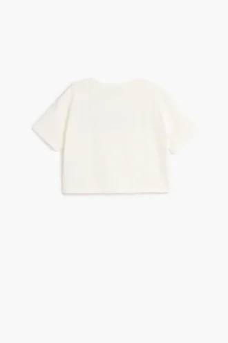 Baumwoll-T-Shirt mit Logo