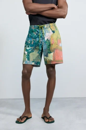 Bedruckte Gaugin-Badehose