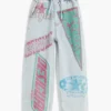 Bedruckte Jeans