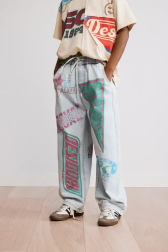 Bedruckte Jeans