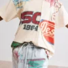 Bedruckte Jeans