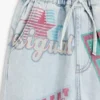 Bedruckte Jeans