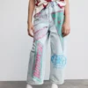 Bedruckte Jeans