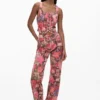 Bedruckte Jeans-Hose Bedruckte Jeans-Hose