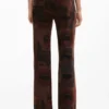 Bedruckte Jeans-Hose Bedruckte Jeans-Hose