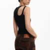 Bedruckte Jeans-Hose Bedruckte Jeans-Hose