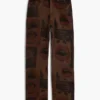 Bedruckte Jeans-Hose Bedruckte Jeans-Hose