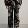 Bedruckte lange Hose