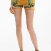 Bedruckte Strick-Shorts Bedruckte Strick-Shorts