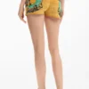 Bedruckte Strick-Shorts Bedruckte Strick-Shorts