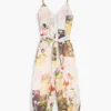 Bedruckter langer Jumpsuit