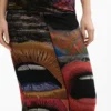 Bedruckter Strickrock Bedruckter Strickrock