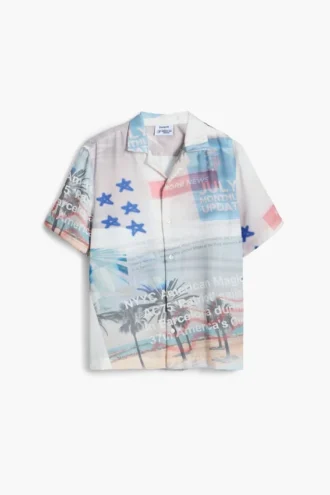 Bedrucktes American Magic-Hemd