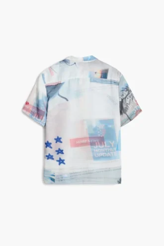 Bedrucktes American Magic-Hemd