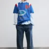 Bedrucktes Baumwoll-T-Shirt