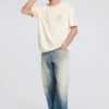 Bedrucktes Baumwoll-T-Shirt
