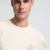 Bedrucktes Baumwoll-T-Shirt