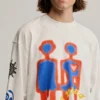 Bedrucktes Baumwoll-T-Shirt