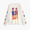 Bedrucktes Baumwoll-T-Shirt