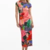 Bedrucktes, figurbetontes Kleid Bedrucktes, figurbetontes Kleid