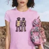 Bedrucktes Kurzarm-T-Shirt