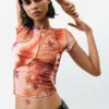 Bedrucktes Kurzarm-T-Shirt Bedrucktes Kurzarm-T-Shirt