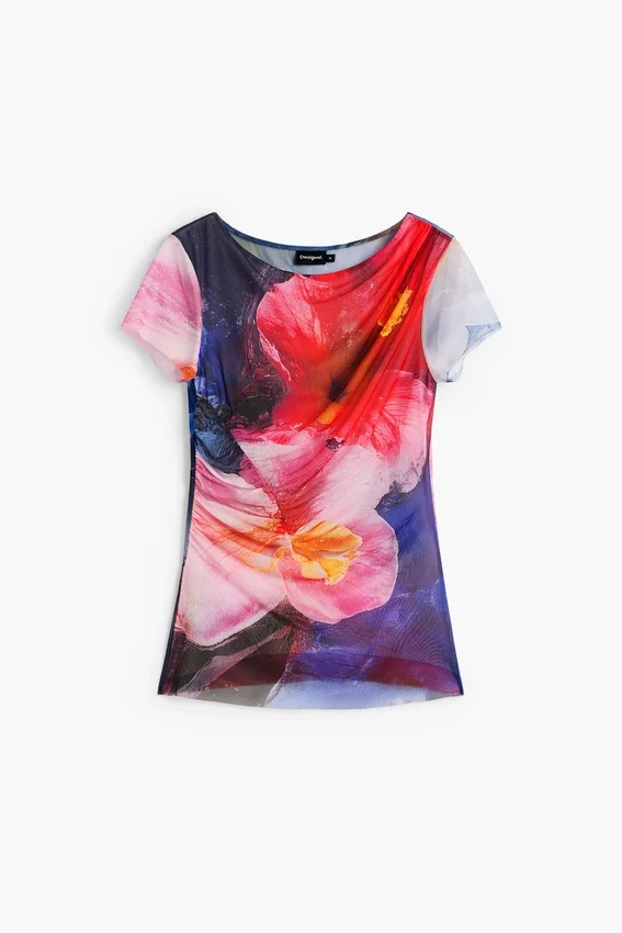 Bedrucktes Kurzarm-T-Shirt Bedrucktes Kurzarm-T-Shirt